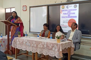 One day workshop and Public Lecture on Health Awareness funded by SERB, India organized by Department of Anthropology, NEHU, Shillong on 11.03.2024
